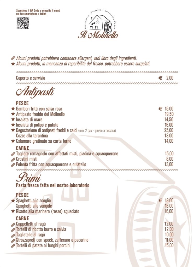 menù nuovo il molinello ant